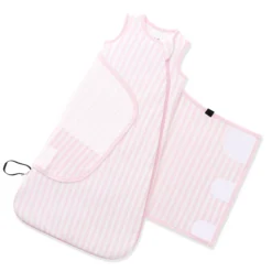 Sleep Bag Swaddler in Small Sakura Stripe 1.0
