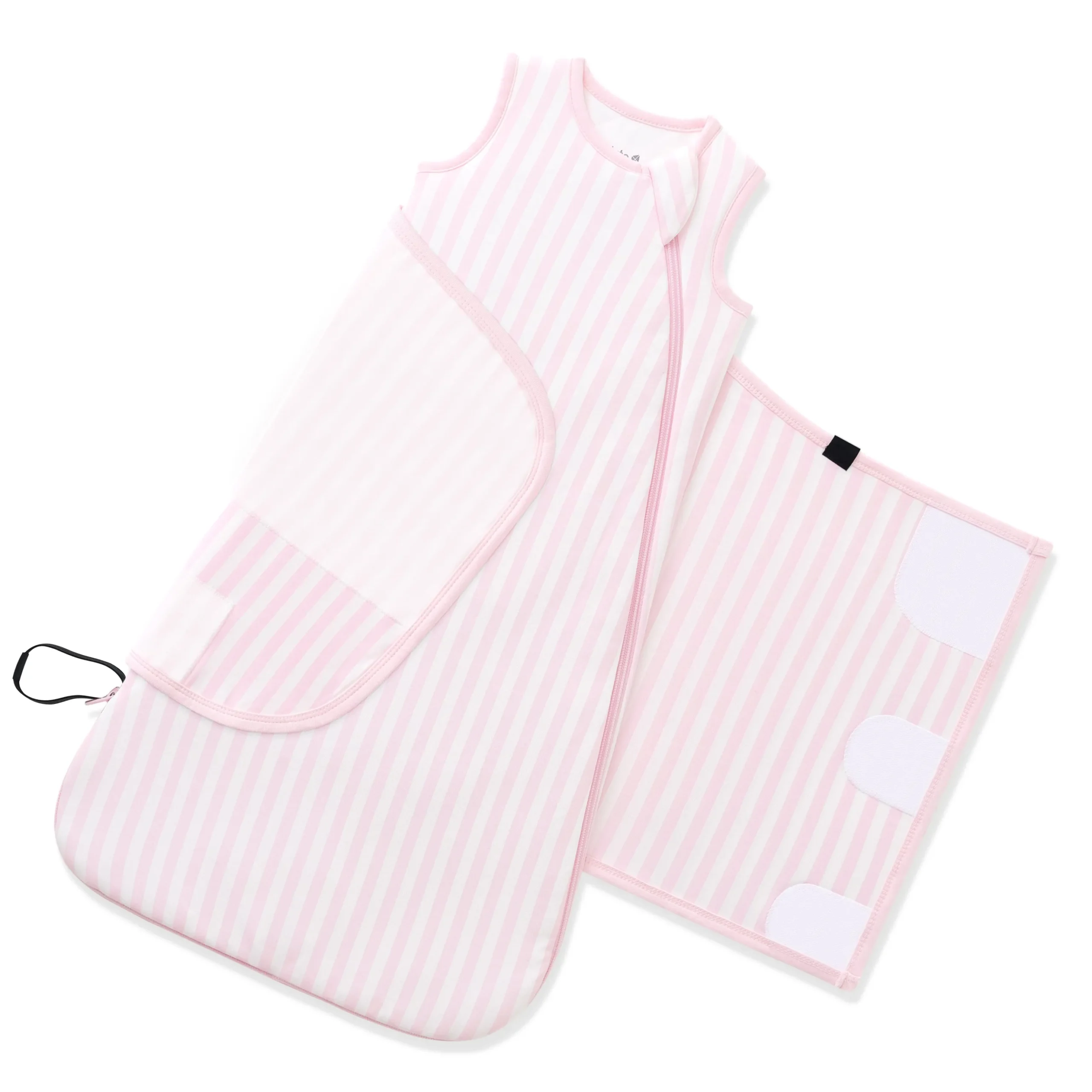 Sleep Bag Swaddler in Small Sakura Stripe 1.0