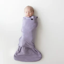 Sleep Bag Swaddler in Taro 1.0