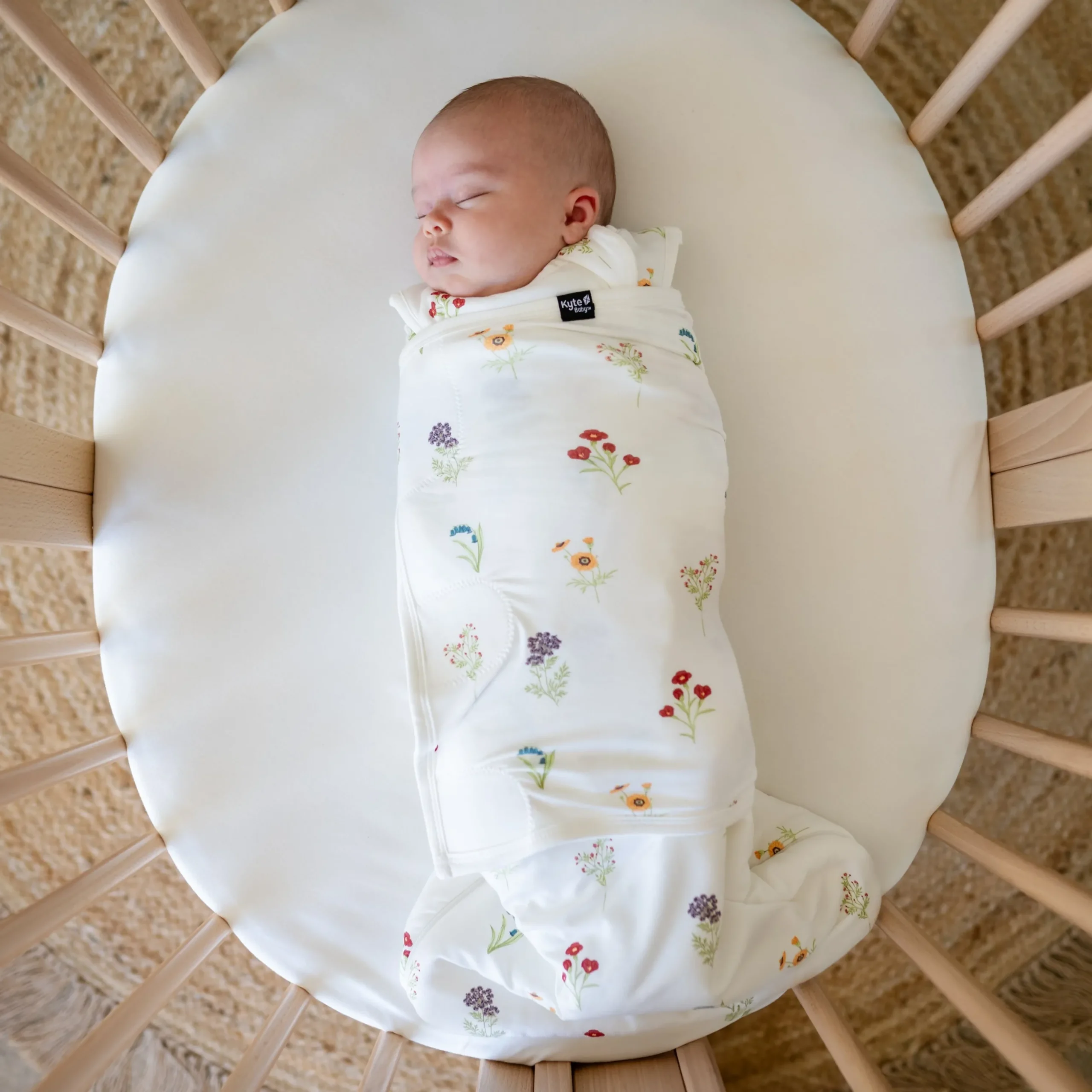 Sleep Bag Swaddler in Wildflower 1.0