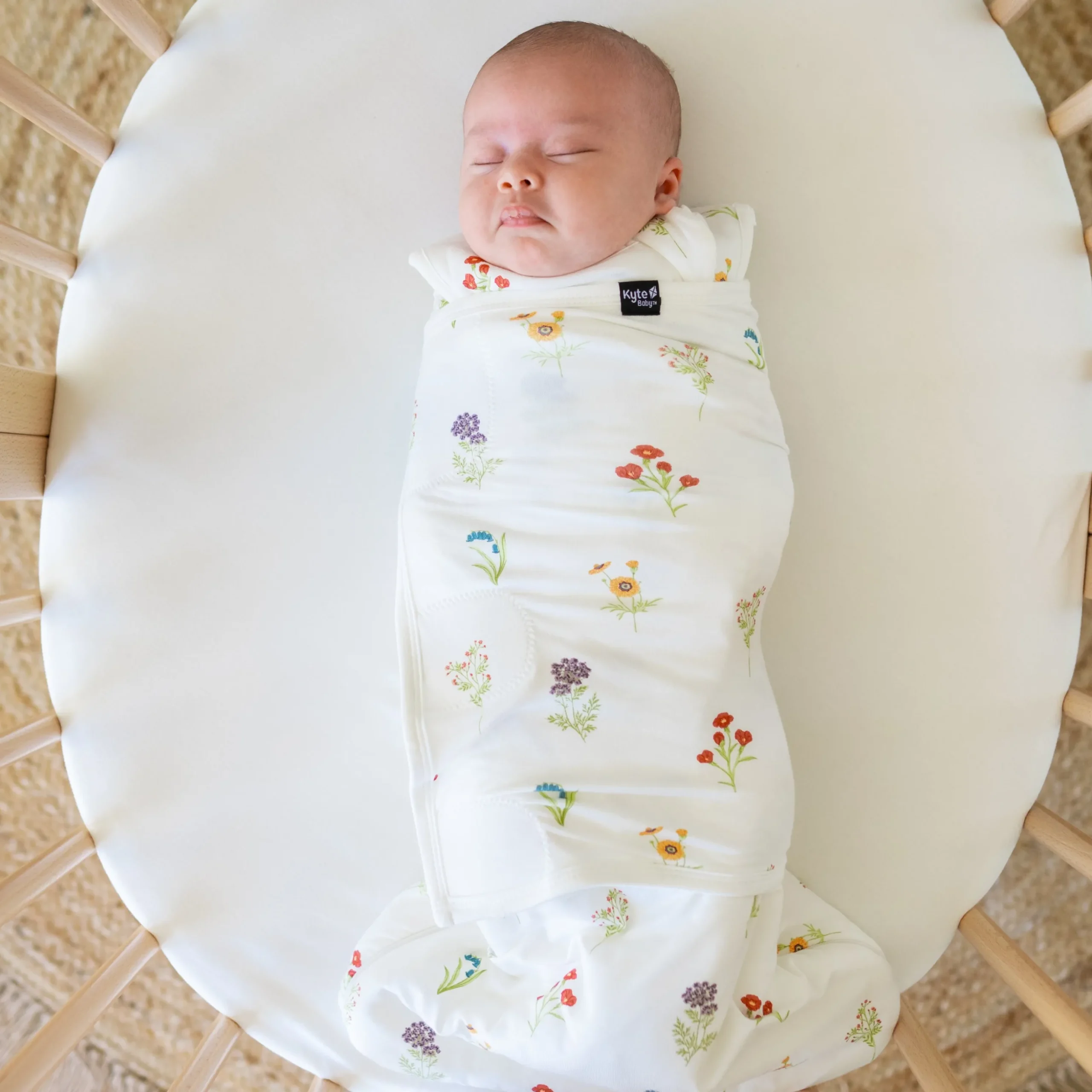 Sleep Bag Swaddler in Wildflower 1.0