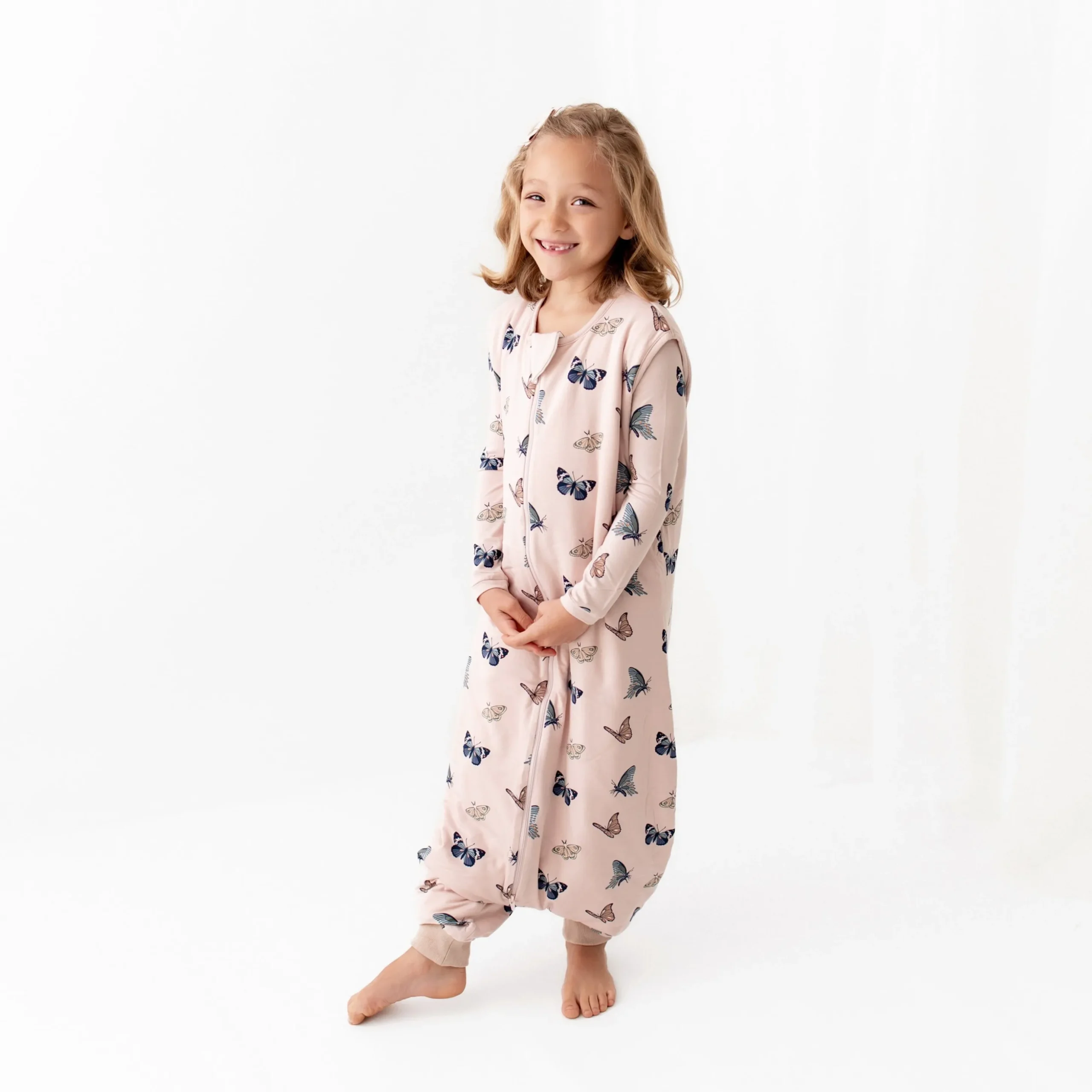 Sleep Bag Walker in Blush Butterfly 1.0