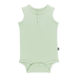 Sleeveless Bodysuit in Basil