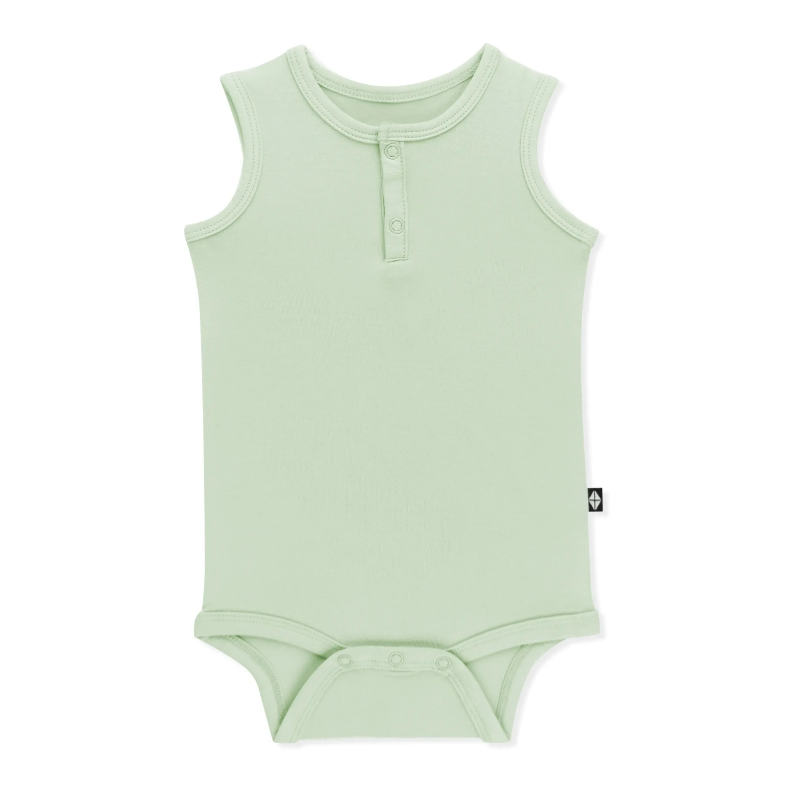 Sleeveless Bodysuit in Basil