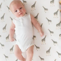 Sleeveless Bodysuit in Cloud