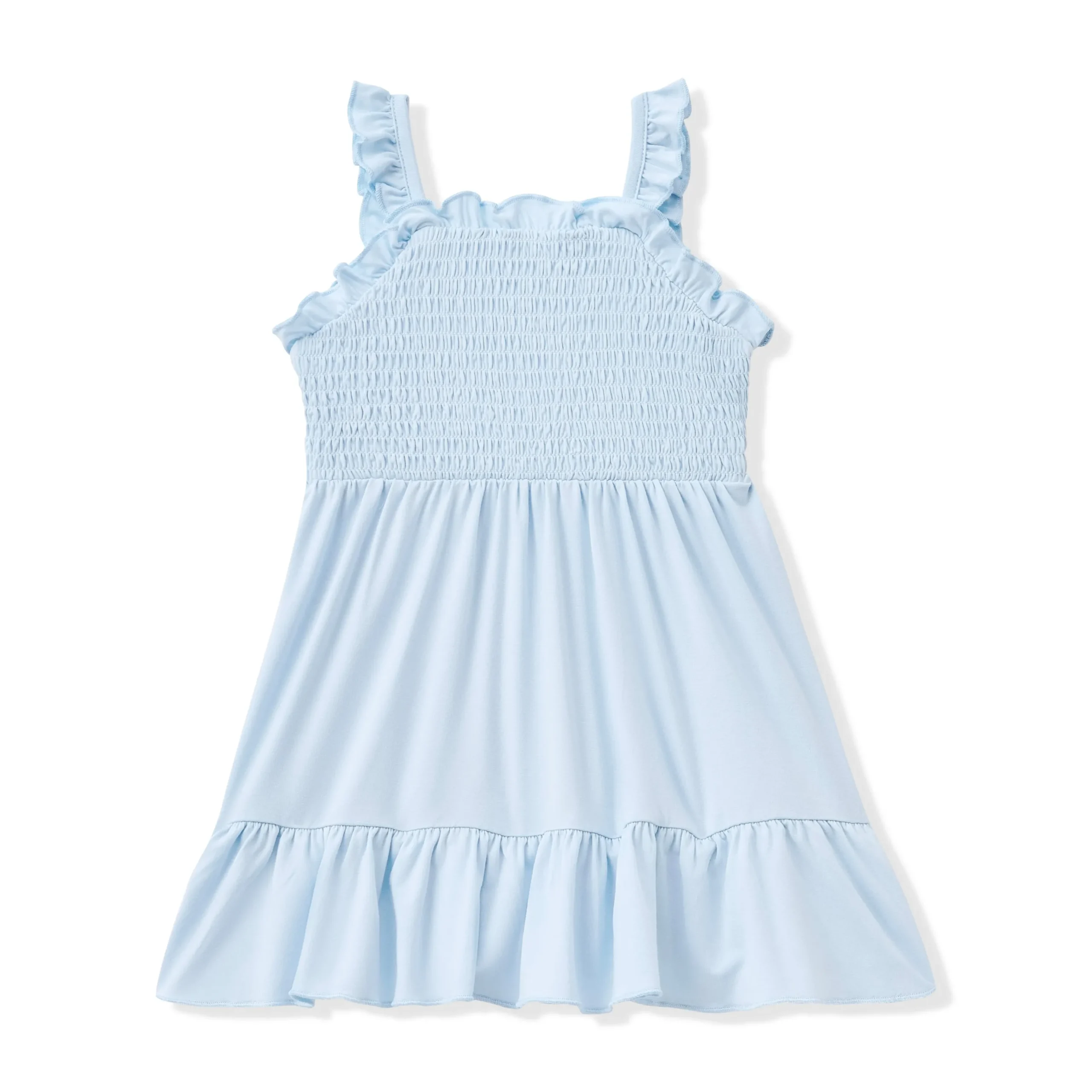 Smocked Dress in Breeze
