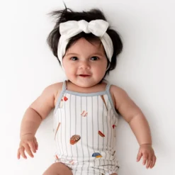 Spaghetti Strap Leotard in Home Run