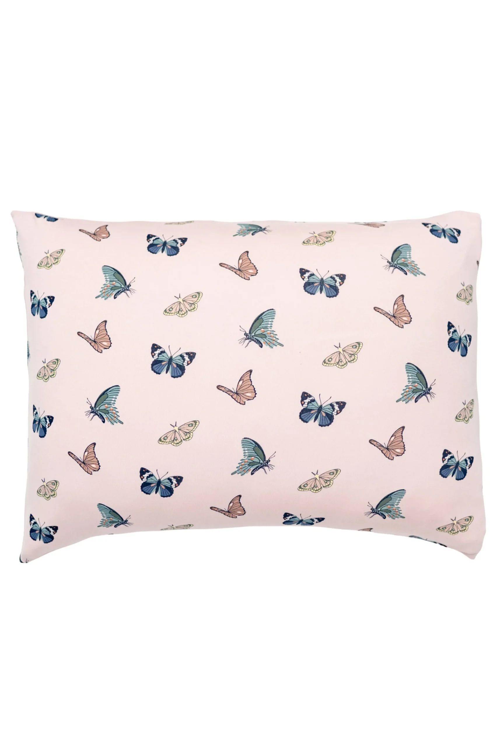 Standard Pillowcase in Blush Butterfly
