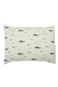 Standard Pillowcase in Fishing