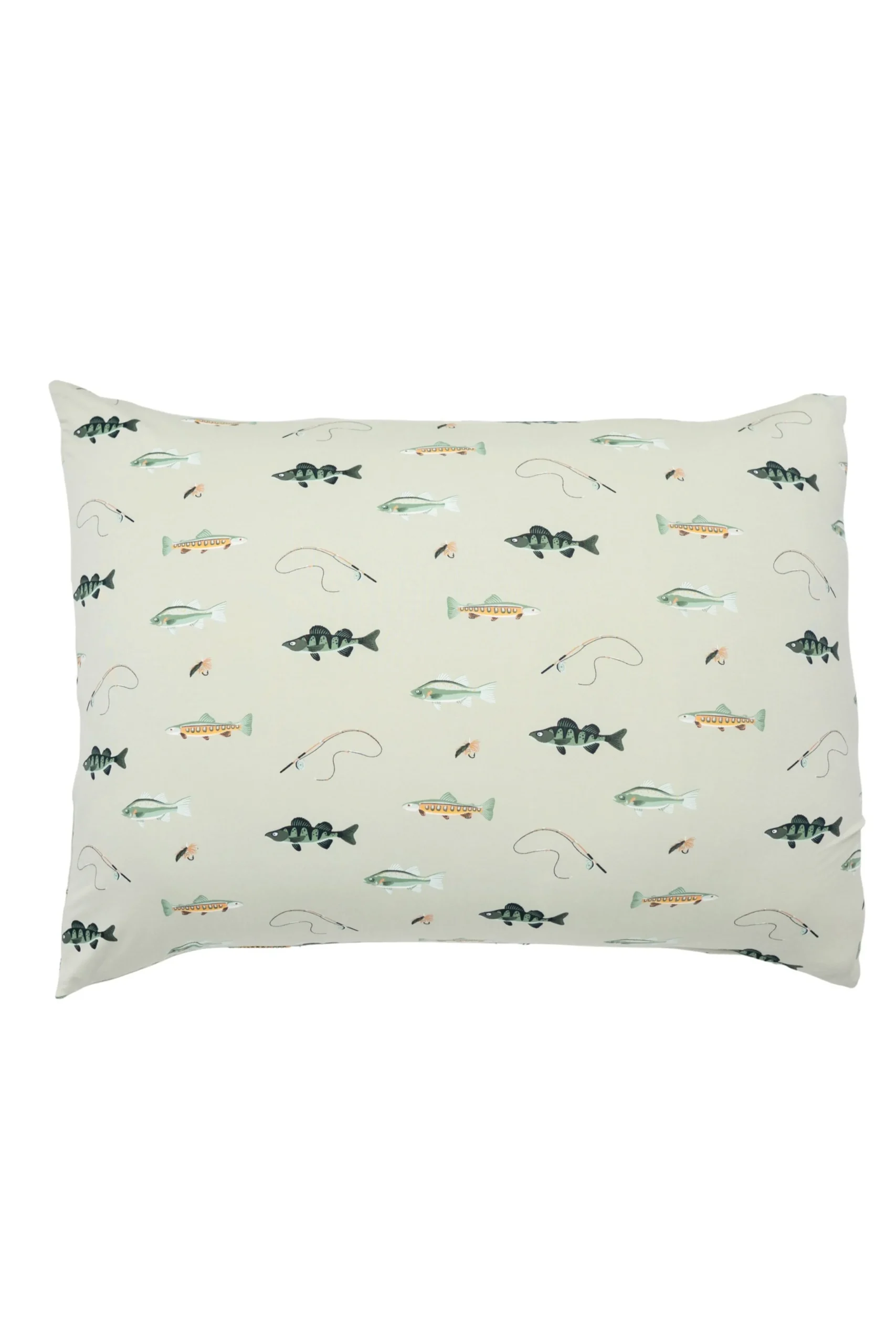 Standard Pillowcase in Fishing