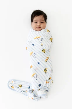Swaddle Blanket in Amalfi Coast
