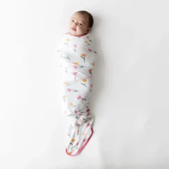 Swaddle Blanket in Tulip
