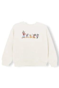 Sweatshirt in Mickey and Friends on Ecru