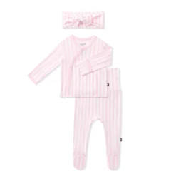 Take Me Home Set with Bow in Small Sakura Stripe