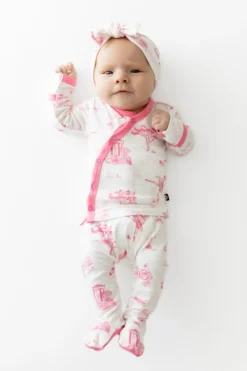 Take Me Home Set with Bow in Toile Ballet