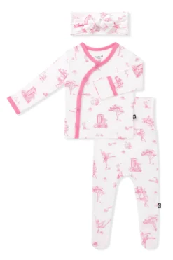 Take Me Home Set with Bow in Toile Ballet