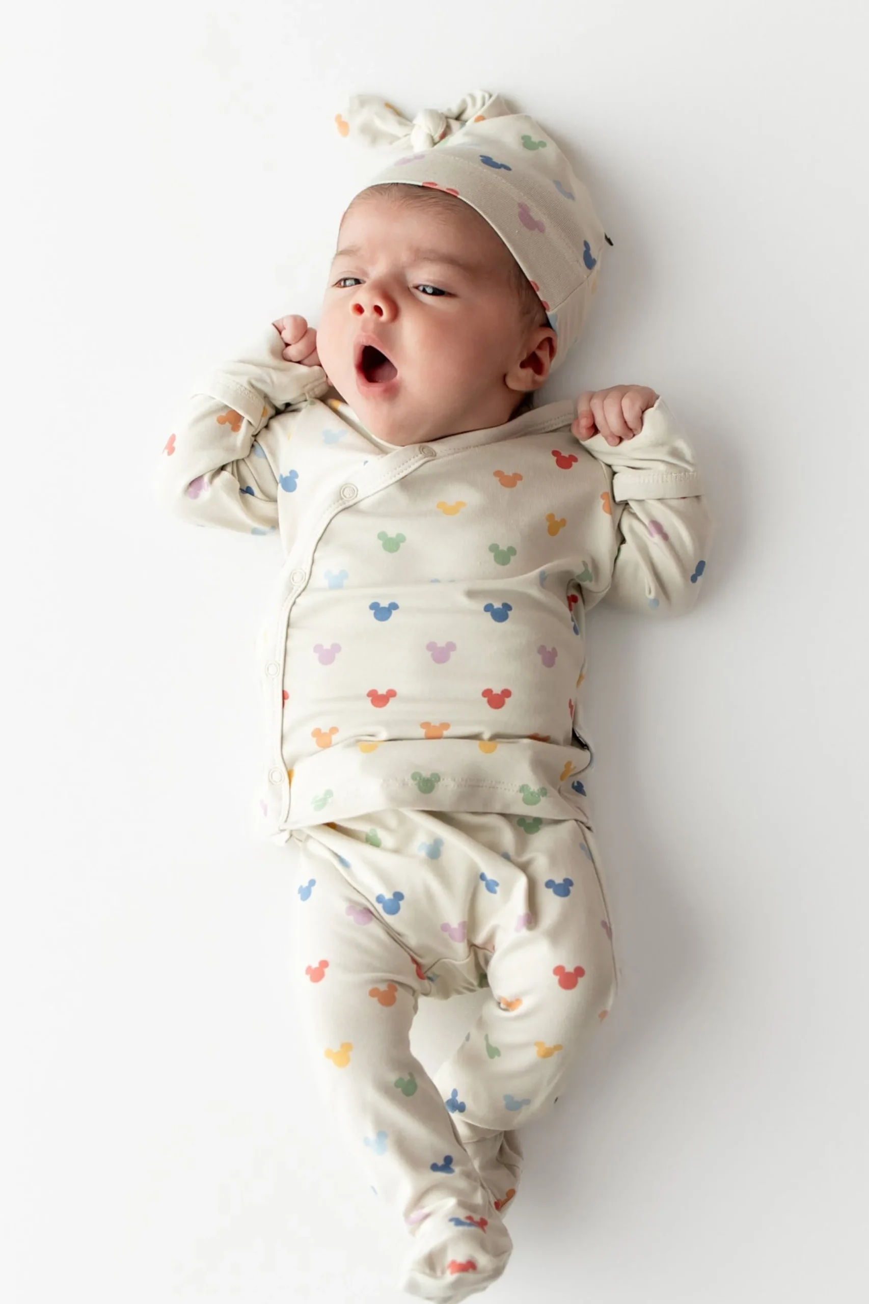 Take Me Home Set with Cap in Pastel Mickey Mouse