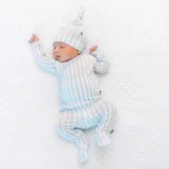 Take Me Home Set with Cap in Small Mist Stripe