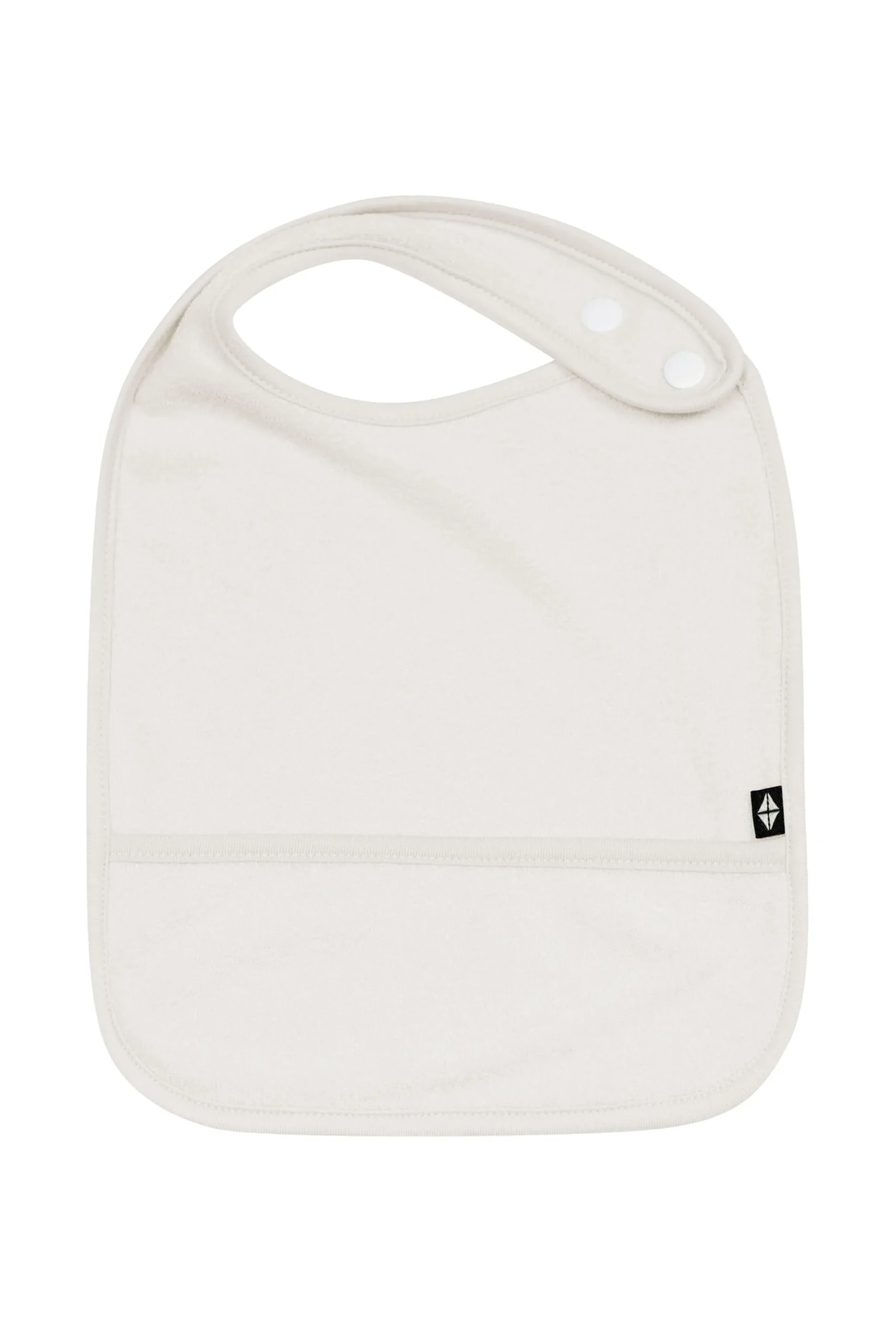 Terry Pocket Bib in Oat