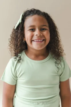 Toddler Basic Tee in Basil