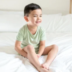 Toddler Basic Tee in Basil