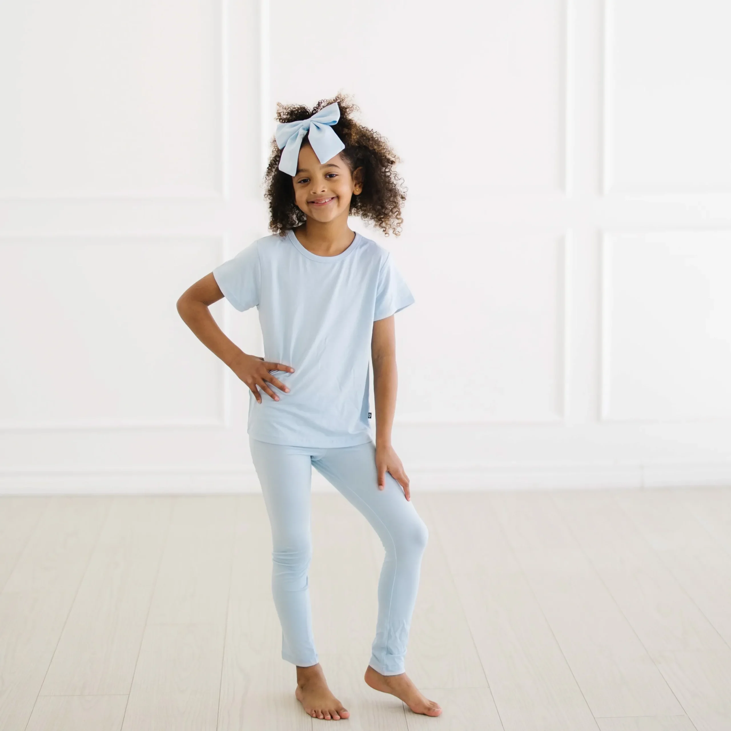 Toddler Basic Tee in Breeze