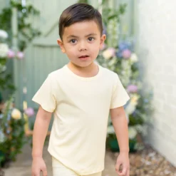 Toddler Basic Tee in Chamomile