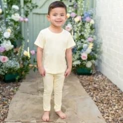 Toddler Basic Tee in Chamomile