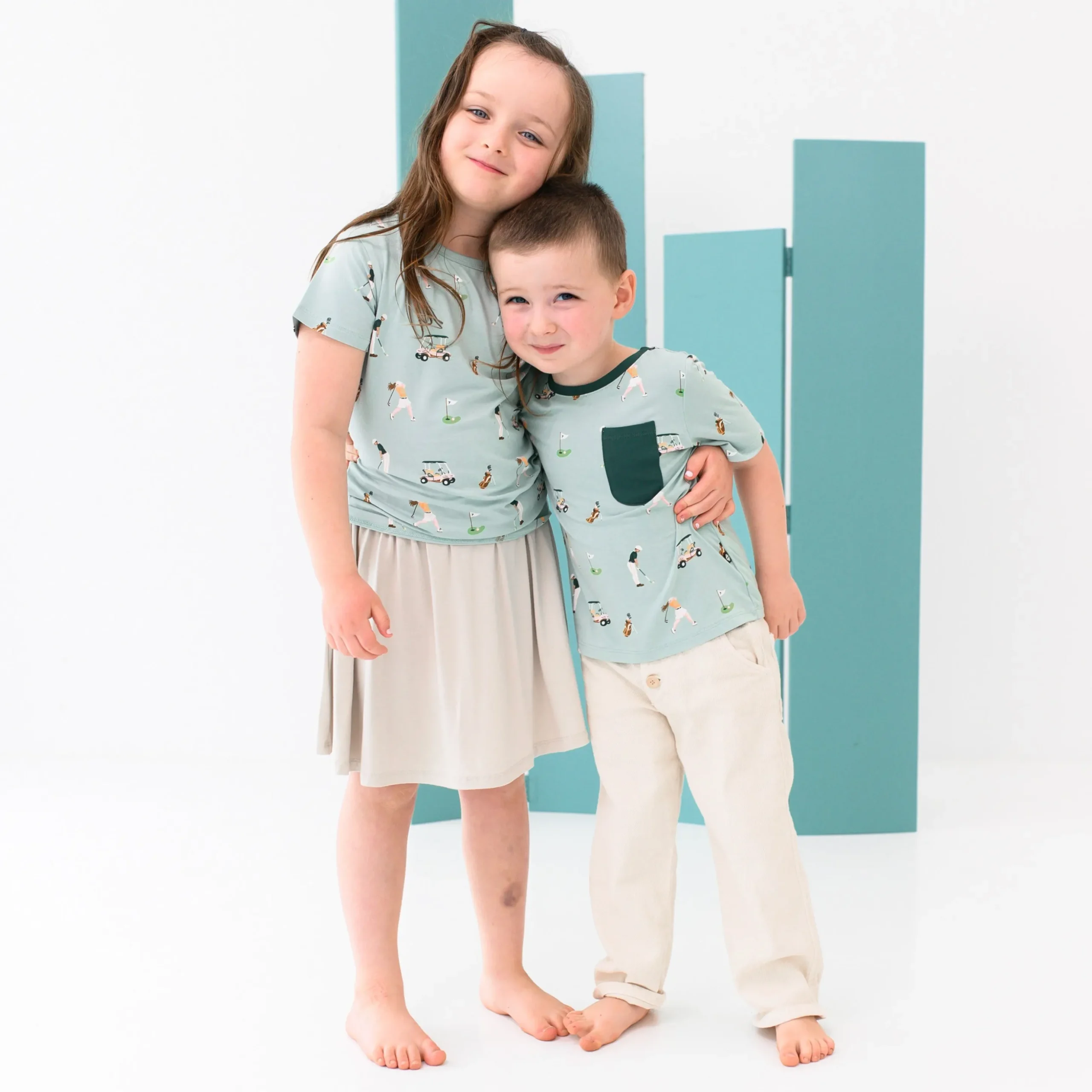 Toddler Basic Tee in Golf