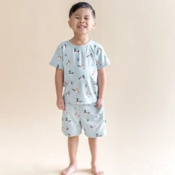 Toddler Basic Tee in Mallard Duck