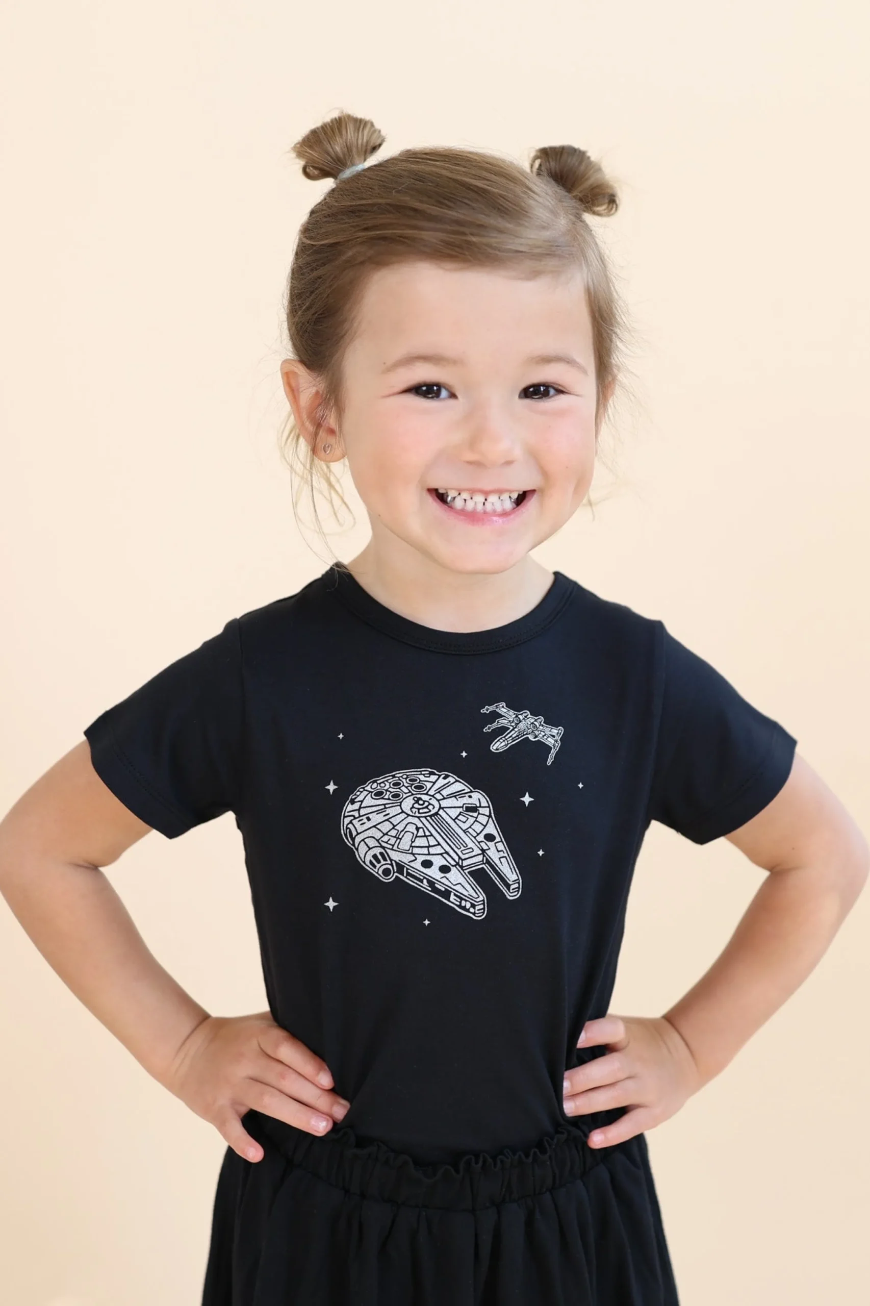 Toddler Basic Tee in Millennium Falcon™