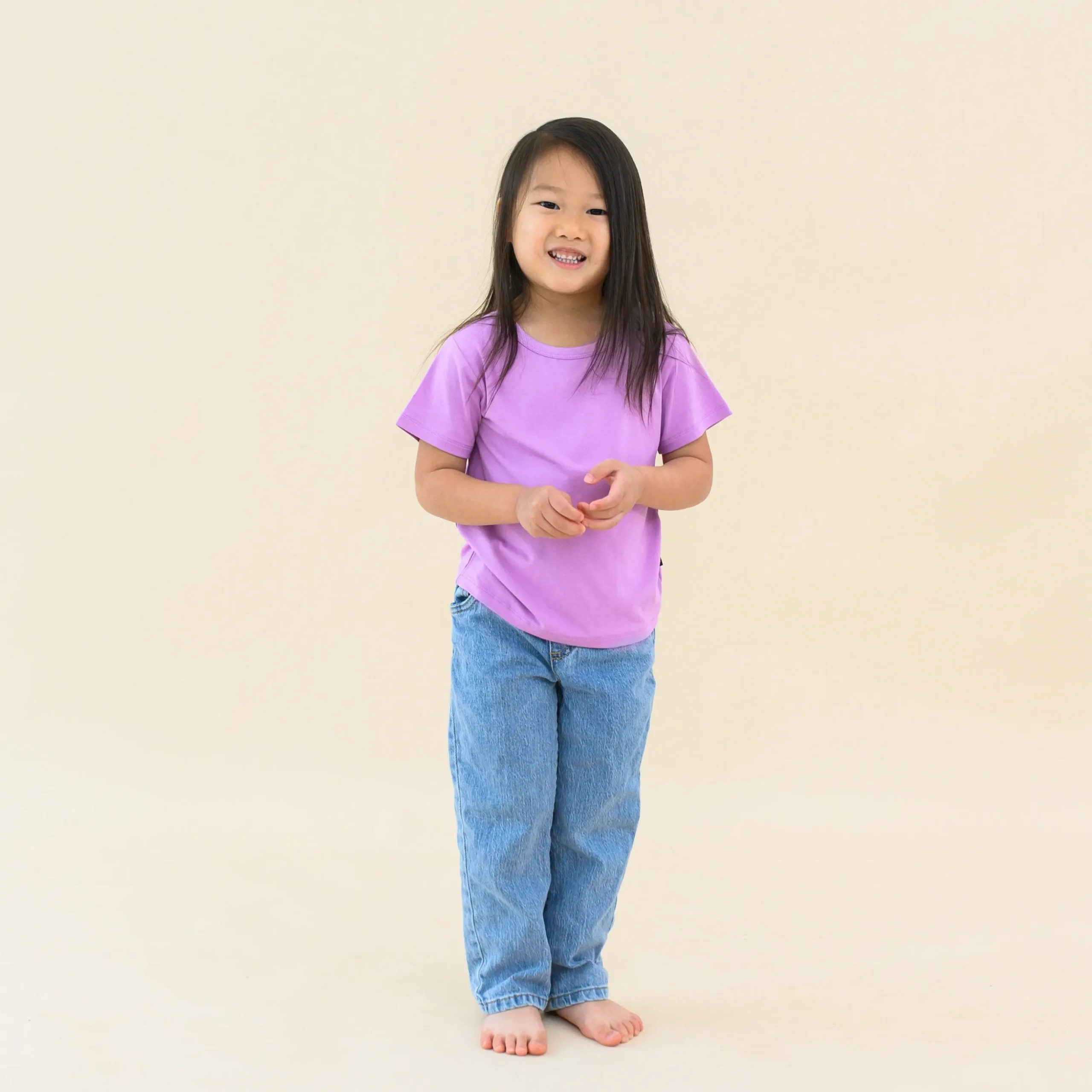 Toddler Basic Tee in Poi