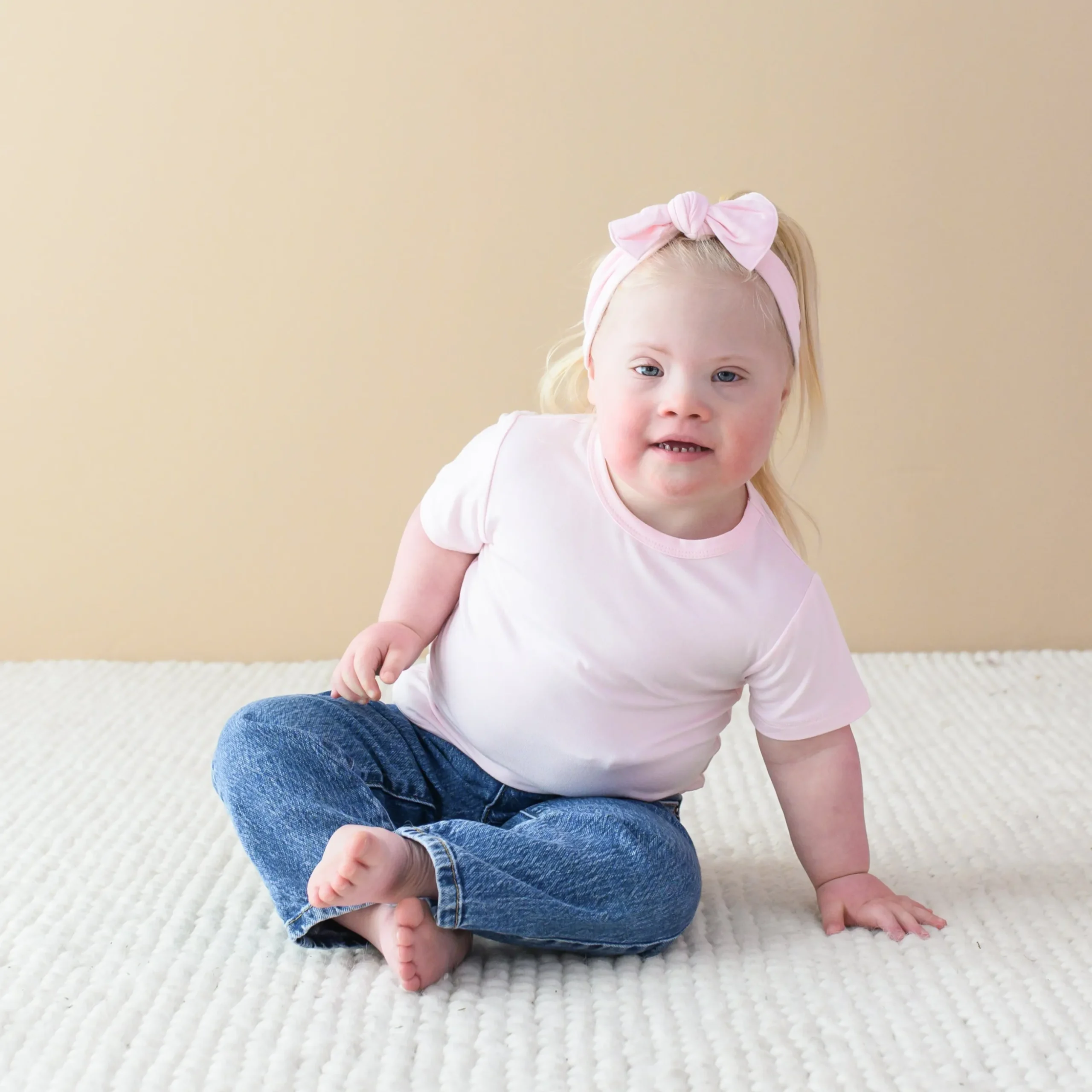 Toddler Basic Tee in Sakura