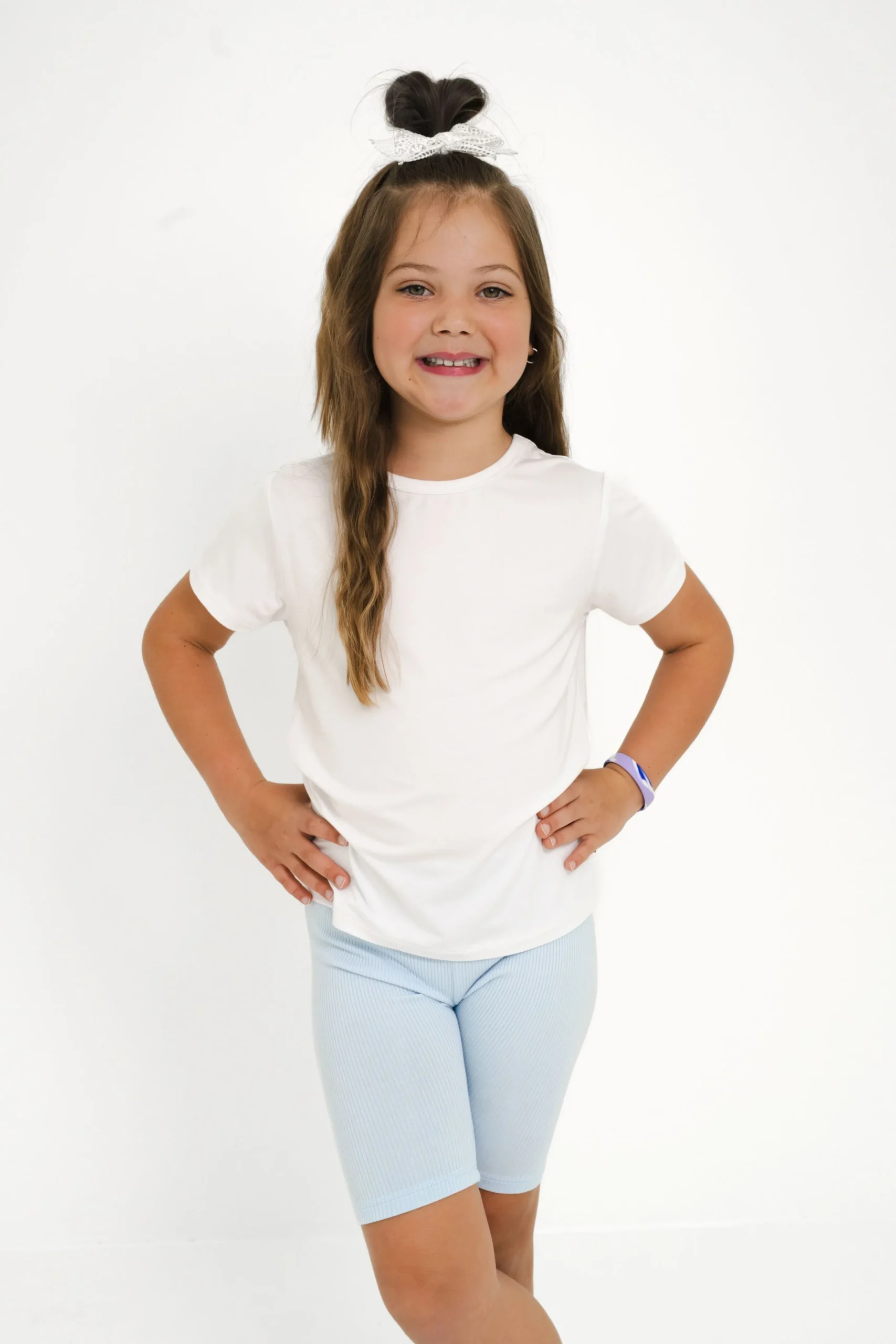 Toddler Basic Tee in Snow