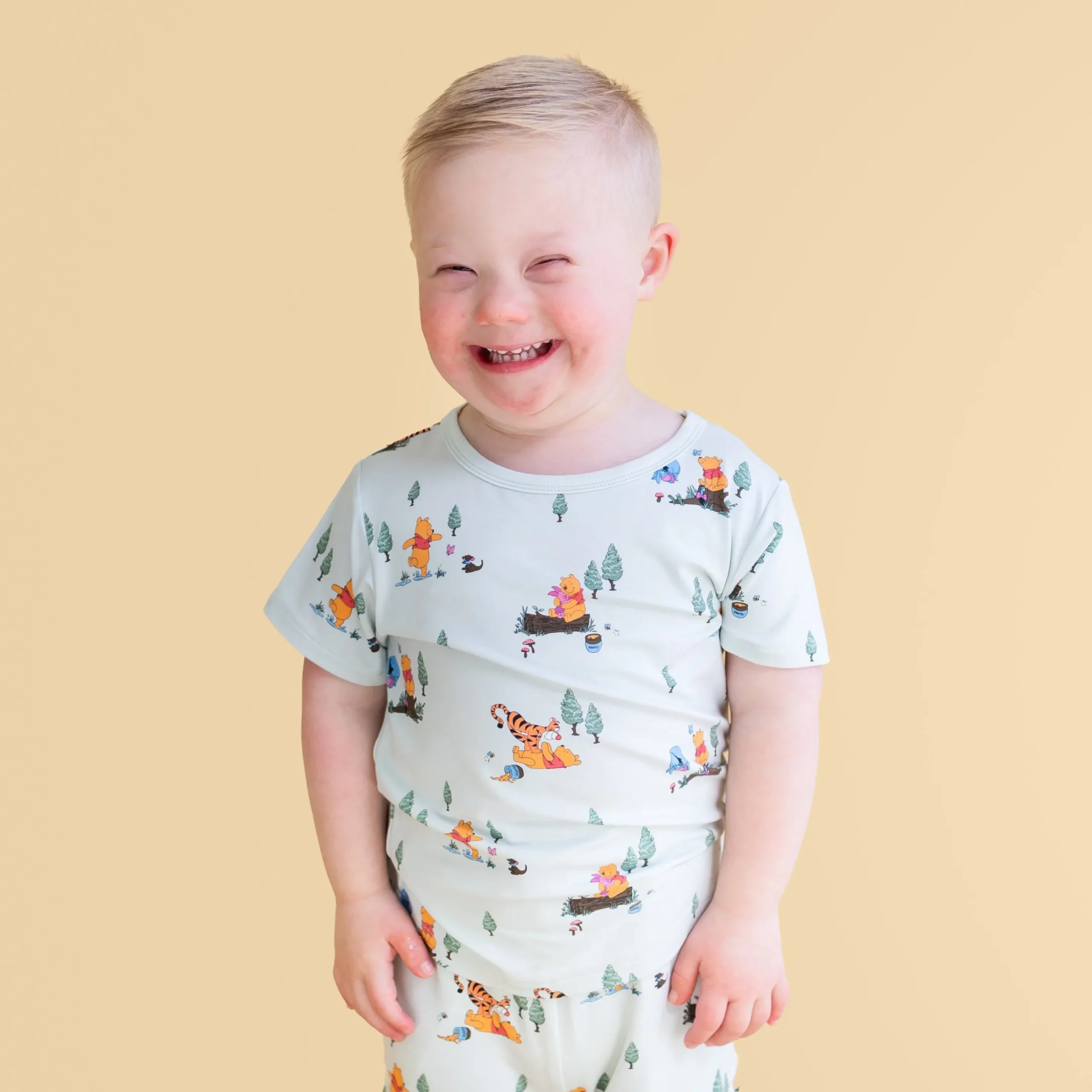 Toddler Basic Tee in Winnie the Pooh Hundred Acre Wood