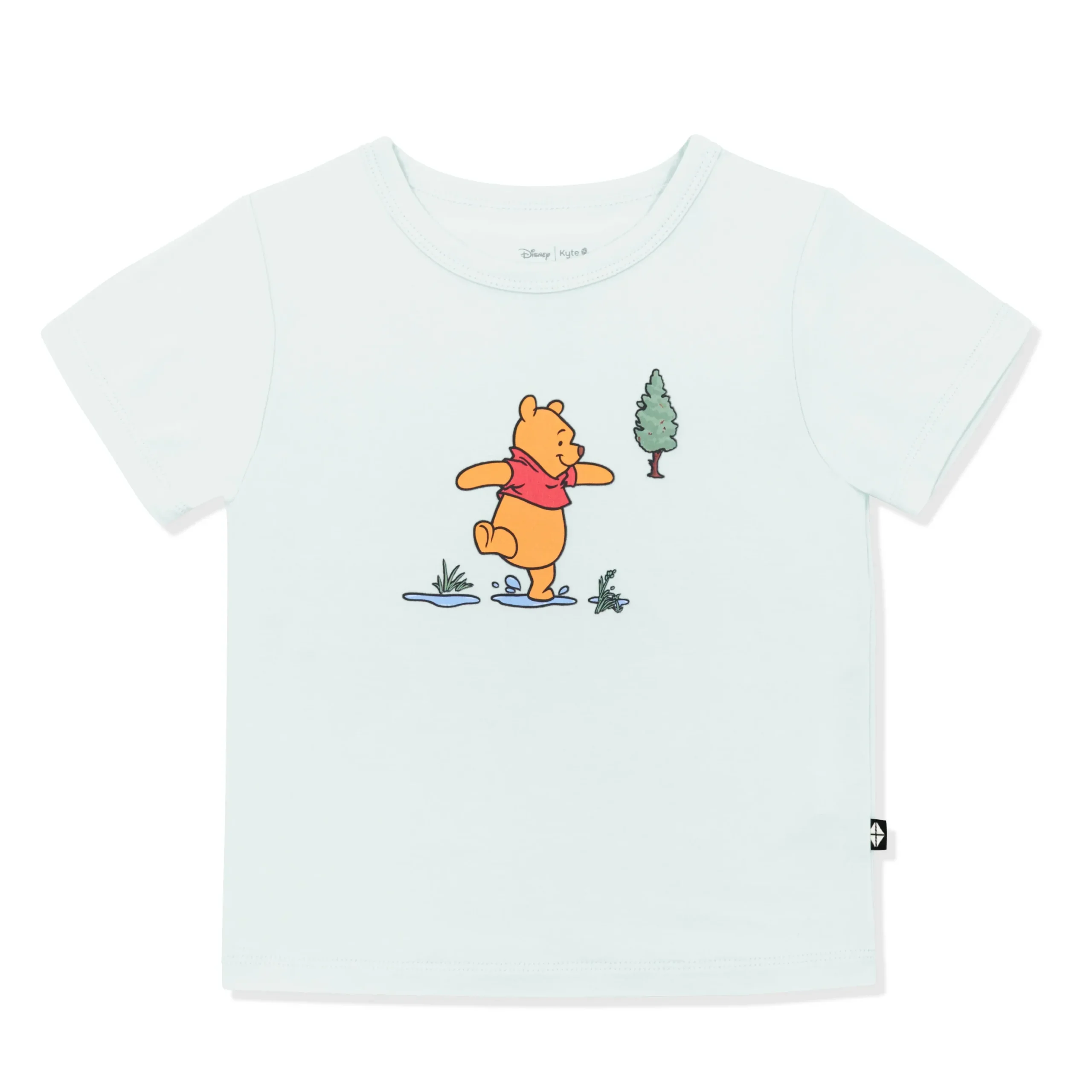 Toddler Basic Tee in Winnie the Pooh on Dew