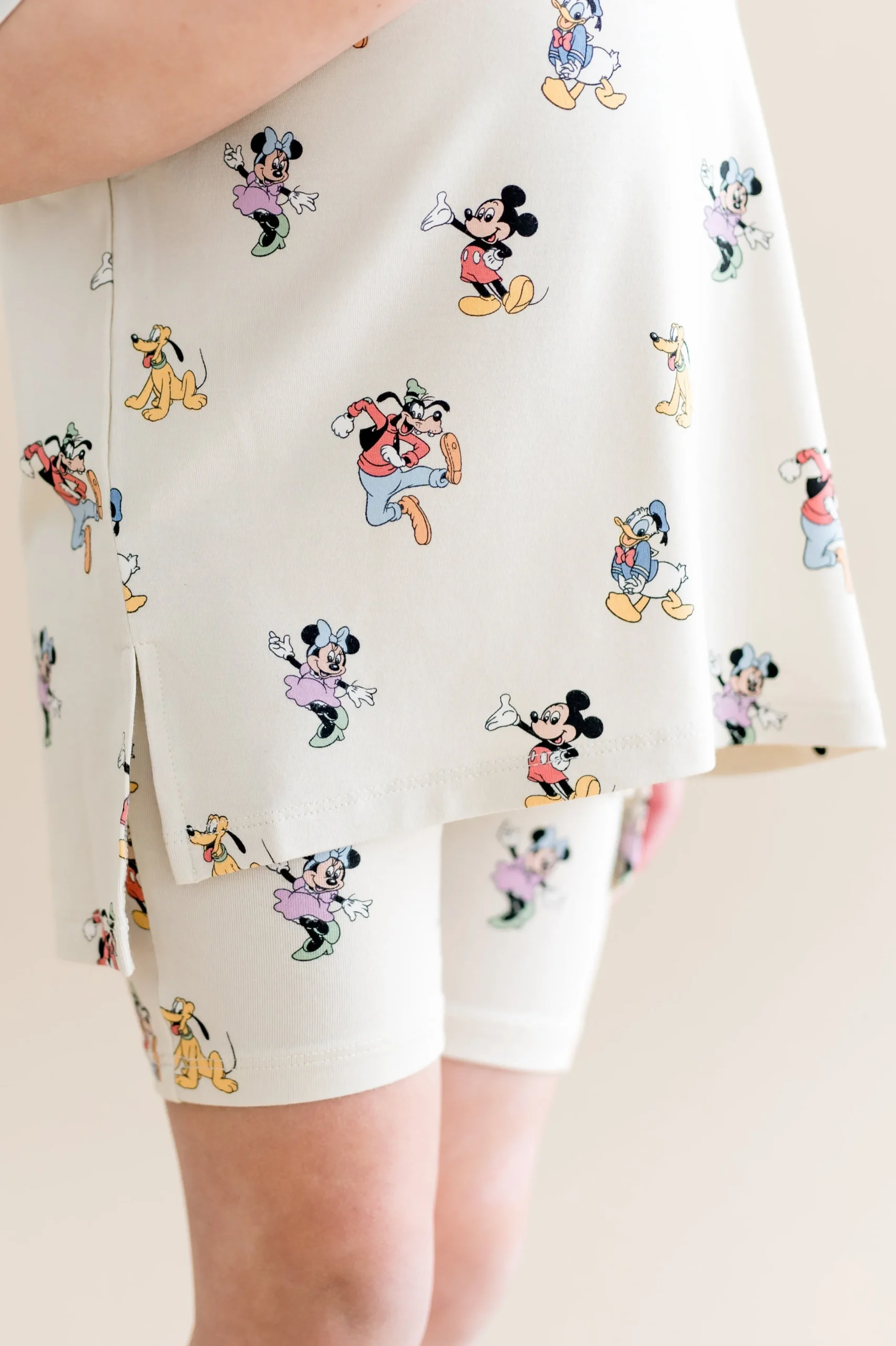 Toddler Biker Short Set in Mickey Mouse and Friends