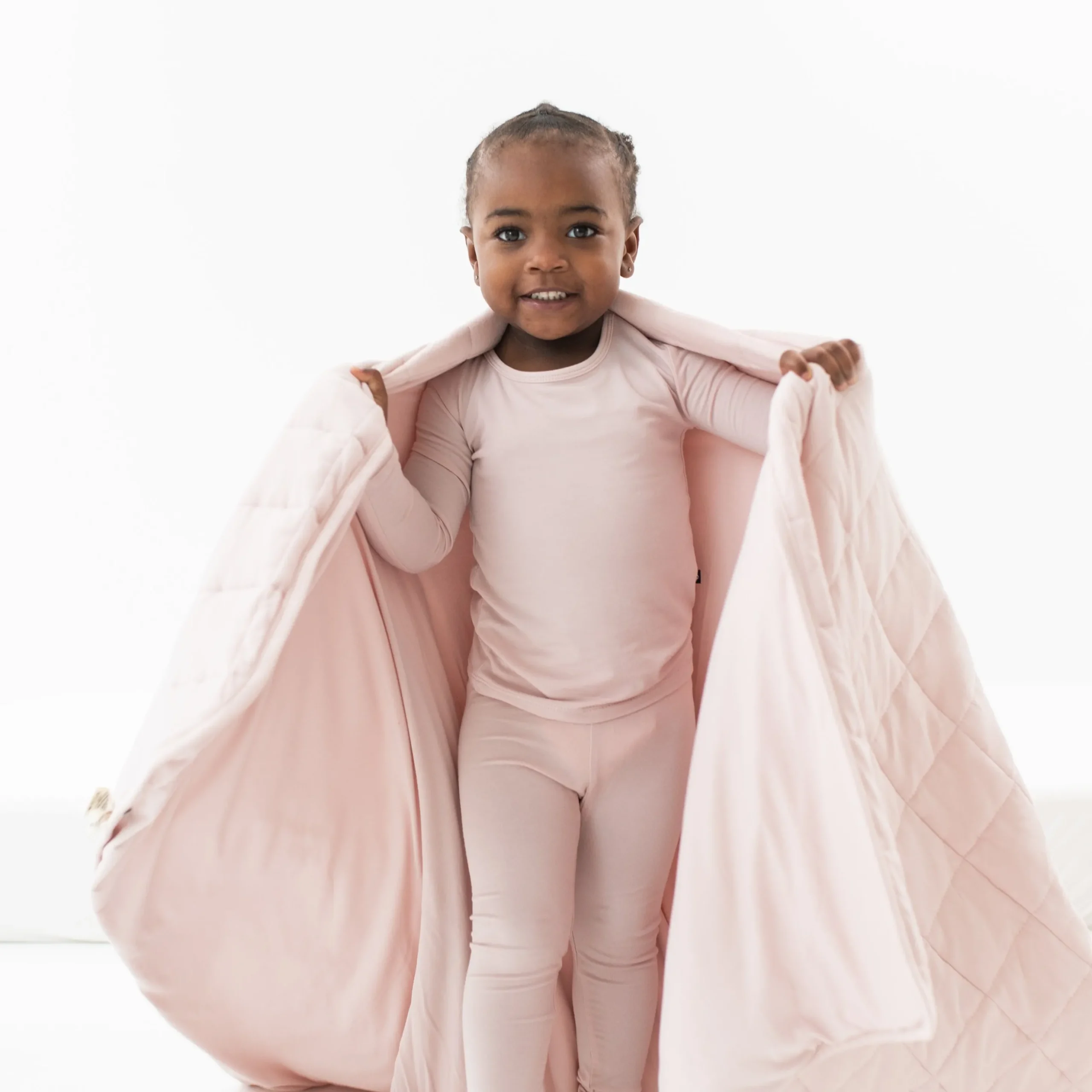 Toddler Blanket in Blush 2.5