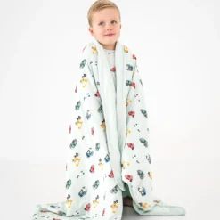 Toddler Blanket in City Vehicles 1.0