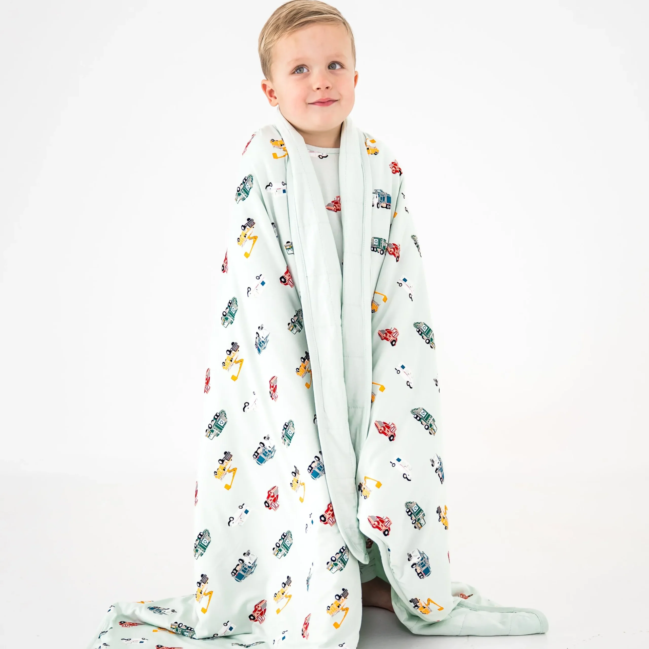 Toddler Blanket in City Vehicles 1.0