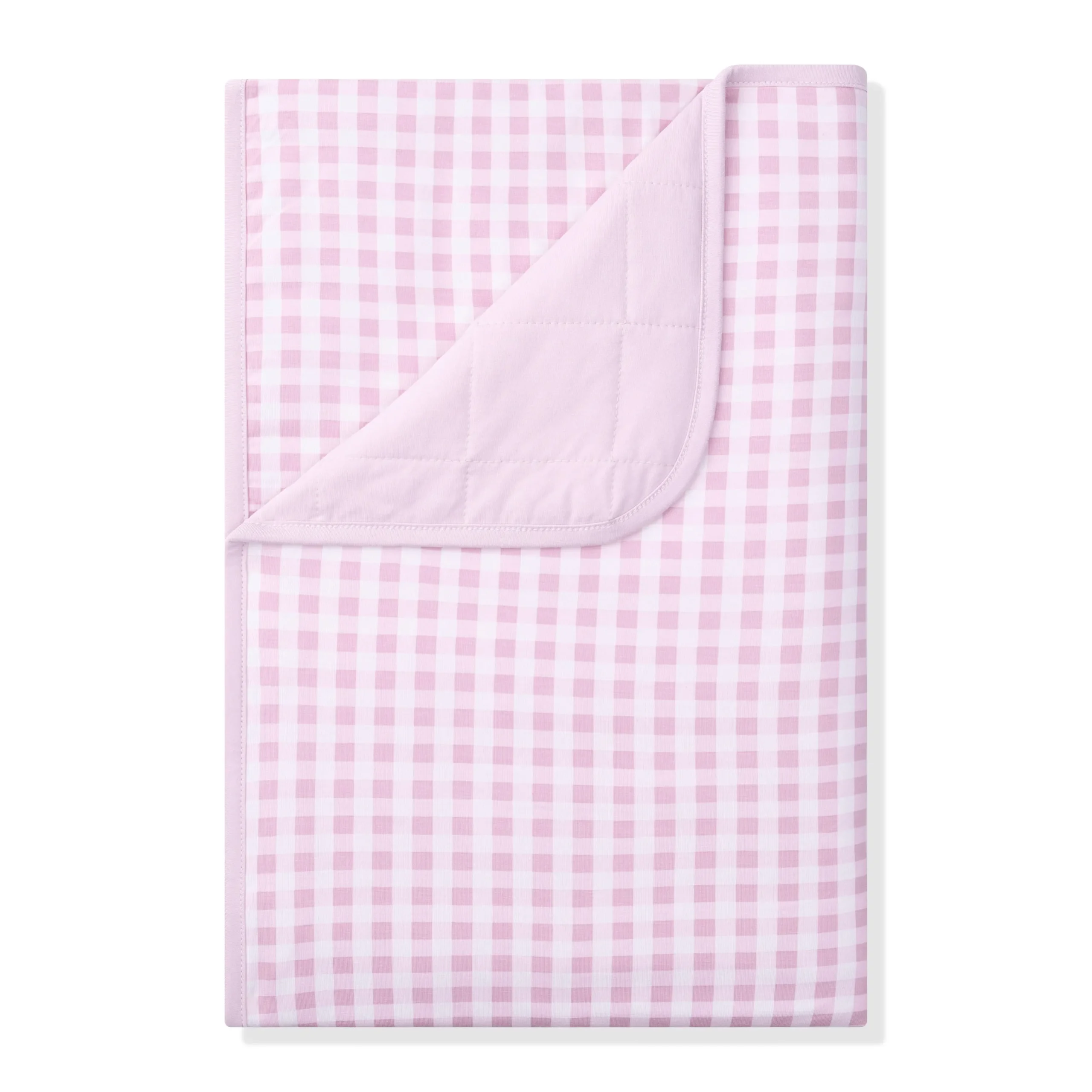Toddler Blanket in Gingham Thistle 1.0