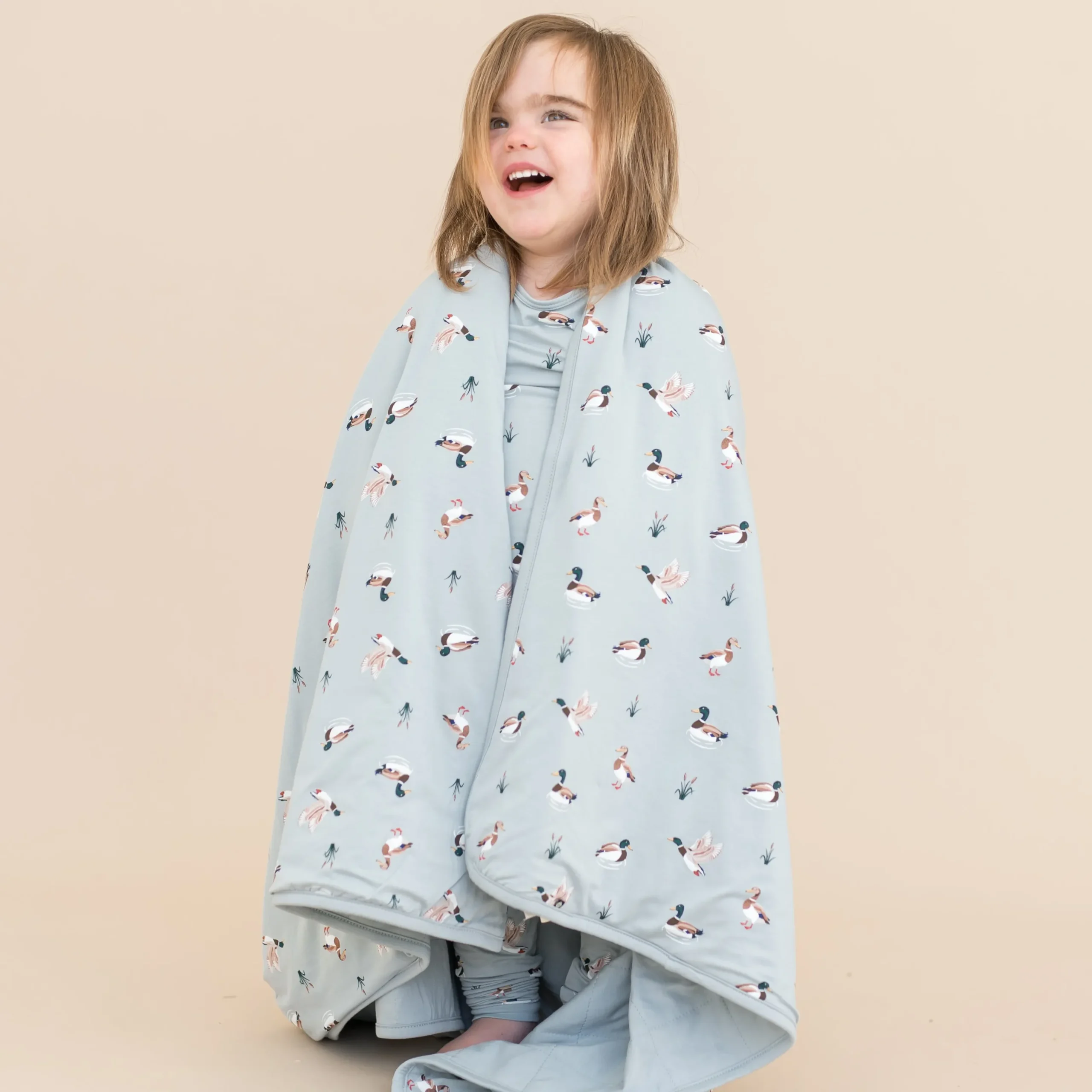 Toddler Blanket in Mallard Duck 1.0