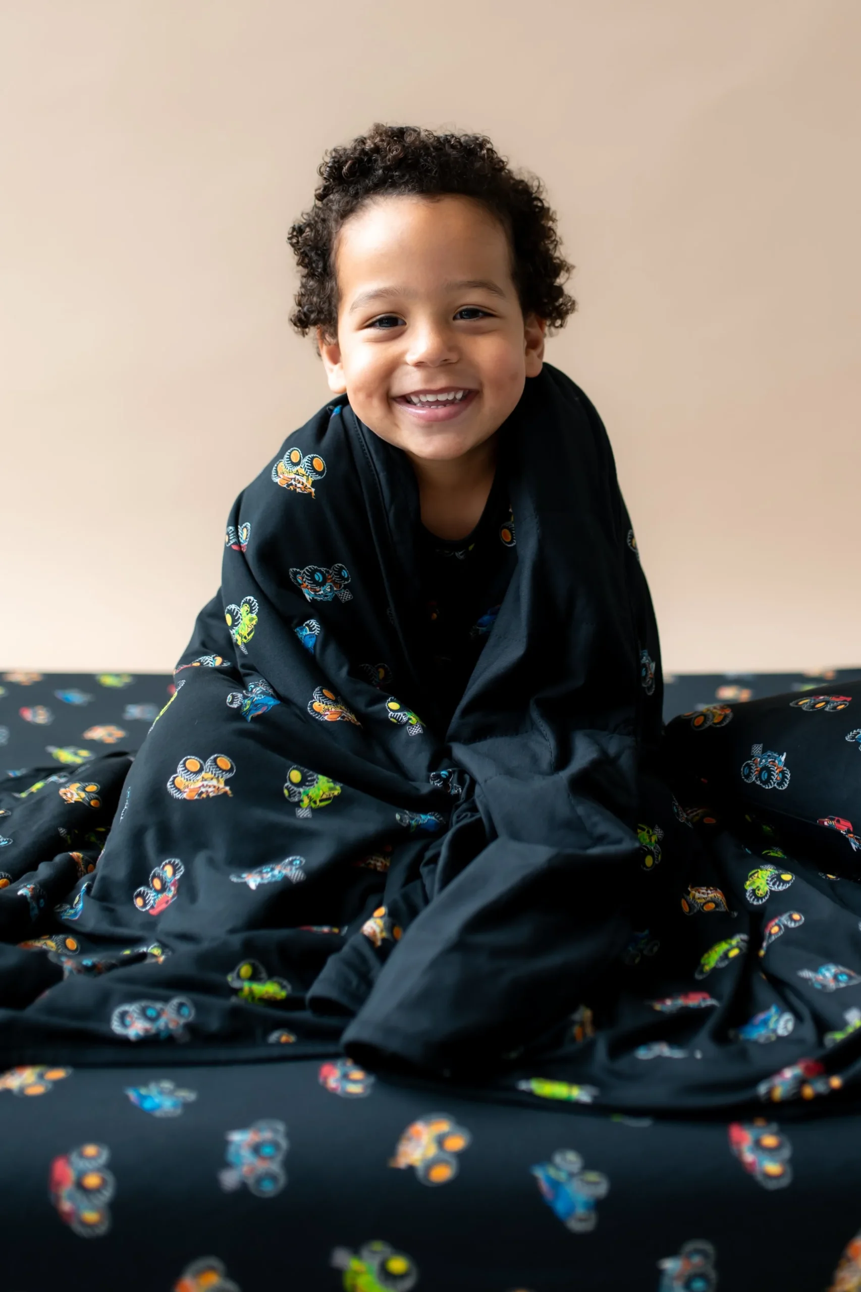 Toddler Blanket in Monster Truck 1.0