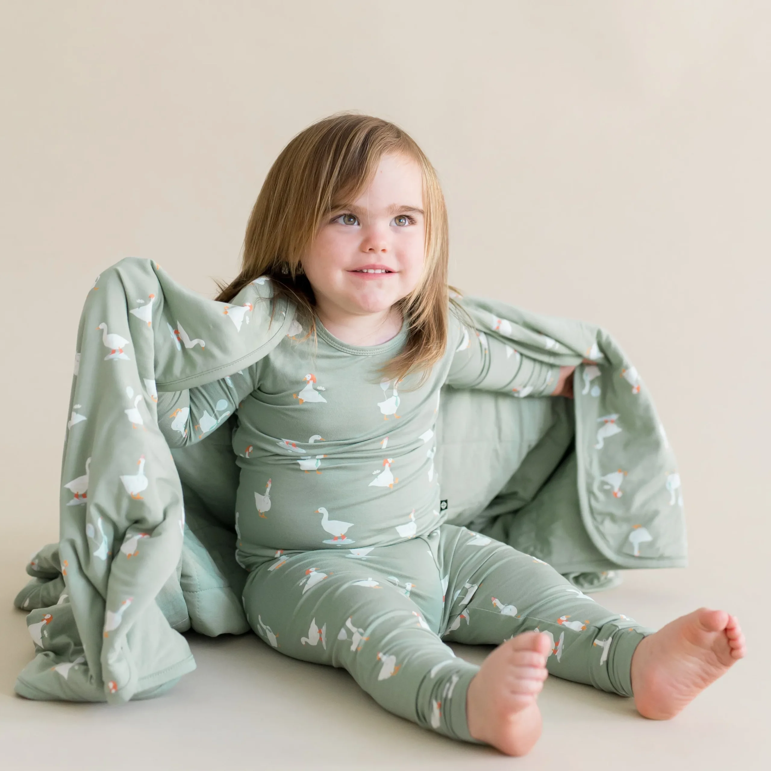 Toddler Blanket in Silly Goose 1.0