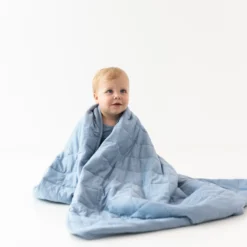 Toddler Blanket in Slate 1.0