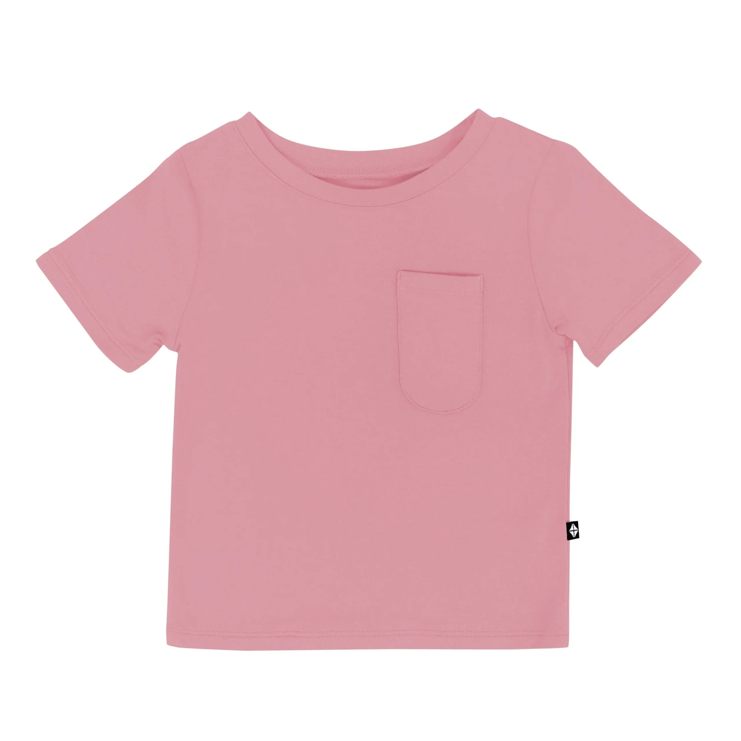 Toddler Crew Neck Tee in Apple Blossom