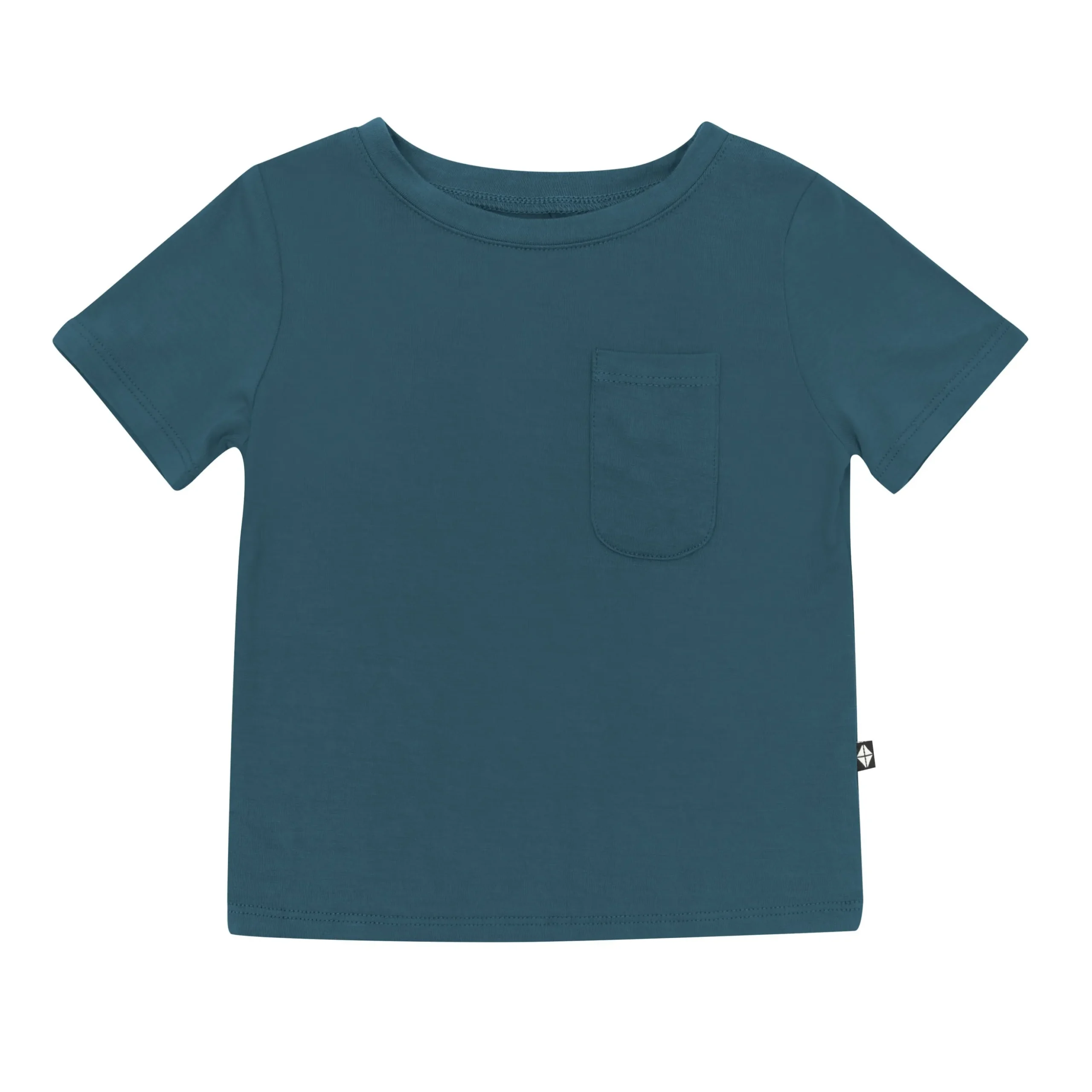 Toddler Crew Neck Tee in Atlantic