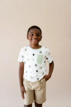 Toddler Crew Neck Tee in Grogu™