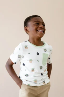 Toddler Crew Neck Tee in Grogu™