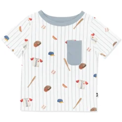 Toddler Crew Neck Tee in Home Run